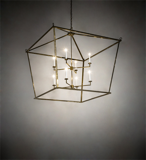226019 50 in. Square Kitzi Tapered Pendant