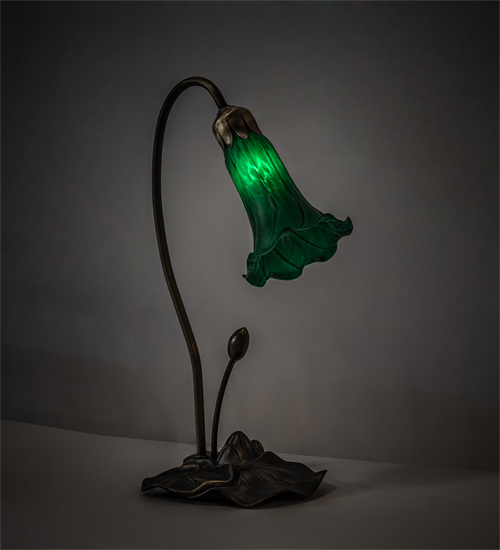 Picture of Meyda 13716 16 in. High Green Pond Lily Accent Lamp