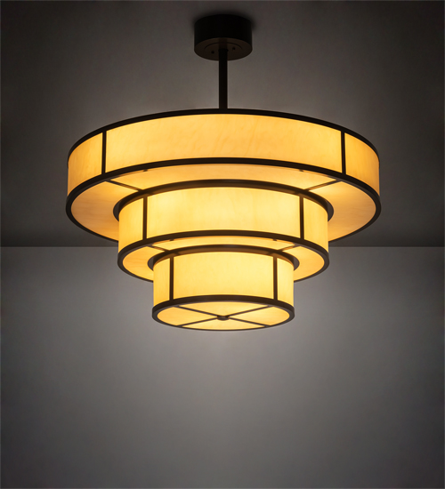 222211 36 in. Wide Jayne 3 Tier Pendant