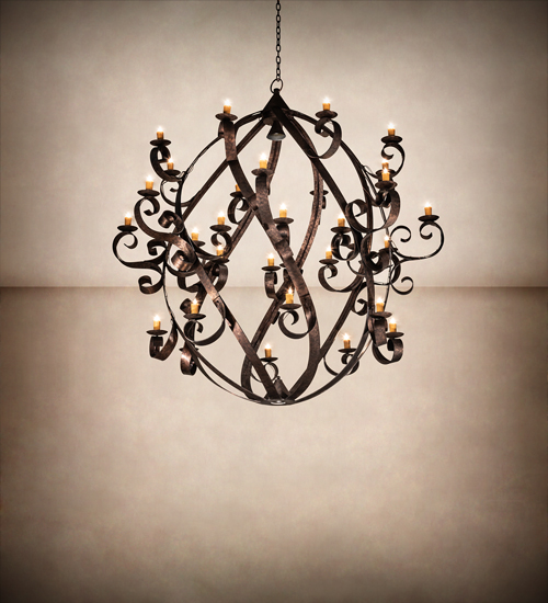 221488 100 in. Wide Caliope Chandelier