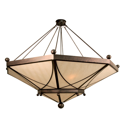 92 in. Octavia Pendant, Beige