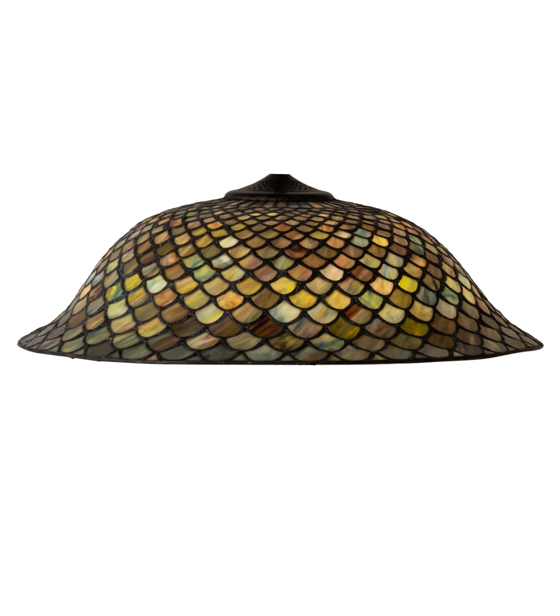 18933 20 in. Wide Tiffany Fishscale Shade Light