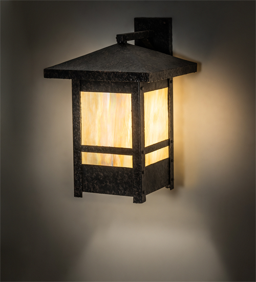 224164 16 in. Wide Durango Solid Mount Wall Sconce