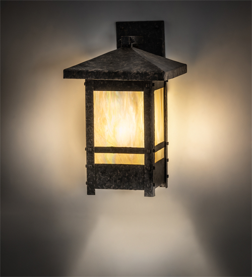 224165 12 in. Wide Durango Solid Mount Wall Sconce