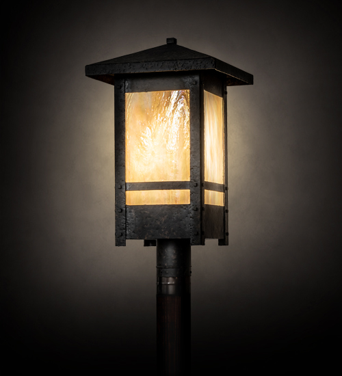 224167 16 in. Square Durango Post Mount Light