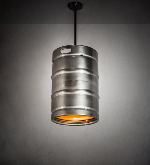 224991 16 in. Wide Keg Ceiling Pendant Fixtures