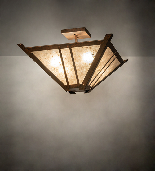 232536 22 in. Square Arta Semi-Flushmount Ceiling Fixture