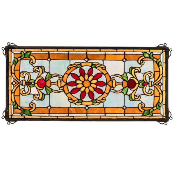 232847 25 x 12 in. High Emma Stained Glass Window