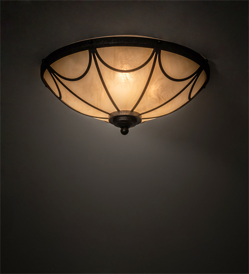 232898 16 in. Wide Carousel Flushmount Ceiling Fixture
