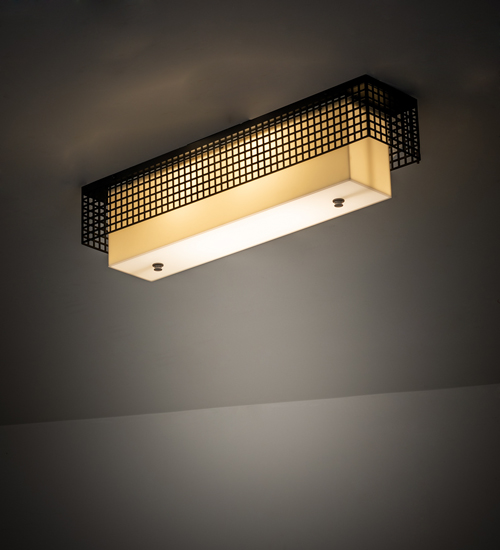232909 24 in. Long Yardhouse Flushmount Ceiling Fixture