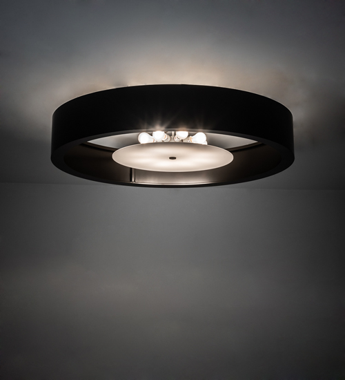 233333 48 in. Wide Cilindro Chic Flushmount Ceiling Fixture