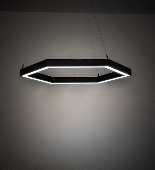 233714 42 in. Wide Anillo Hexagon Ceiling Pendant Fixtures