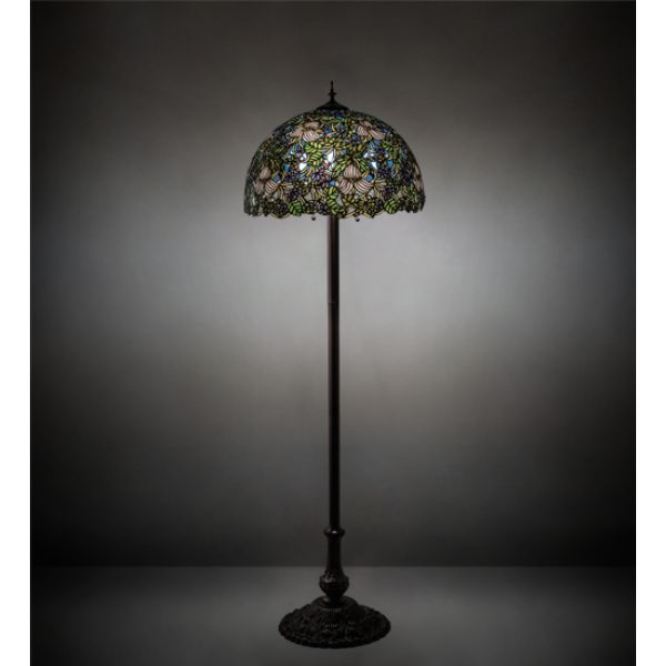 24496 62 in. Trillium & Violet Floor Lamp