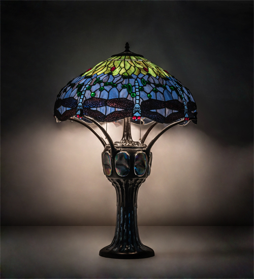 37946 33 in. High Hanginghead Dragonfly Table Lamp
