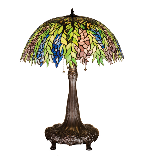 10390 22 in. Wide Tiffany Honey Locust Shade Light