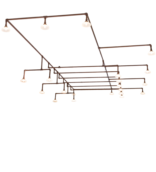 226153 312 in. Long PipeDream 21 Light Chandelier