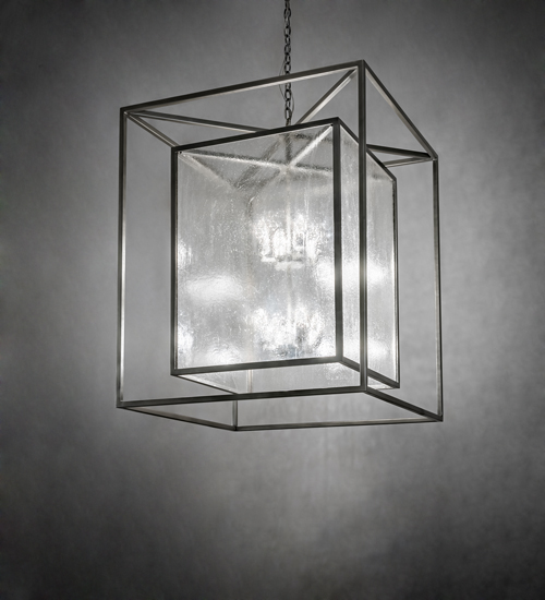 226415 34 in. Square Kitzi Box Ceiling Pendant Fixtures