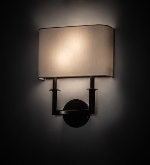 190586 13 in. Wide Lys Wall Sconce