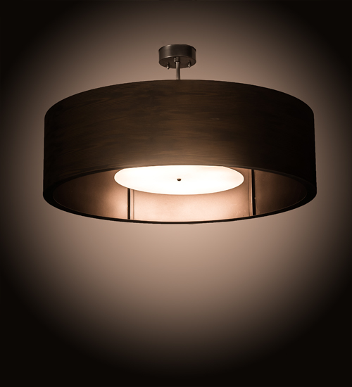 191789 42 in. Wide Cilindro Hickory Ceiling Pendant Fixtures