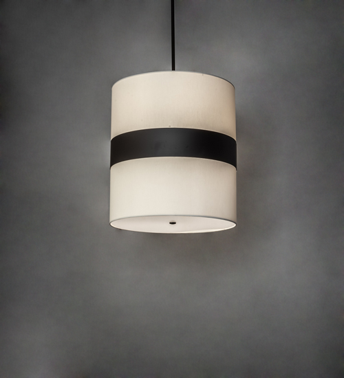 228325 27 in. Wide Cilindro Textrene Ceiling Pendant Fixtures