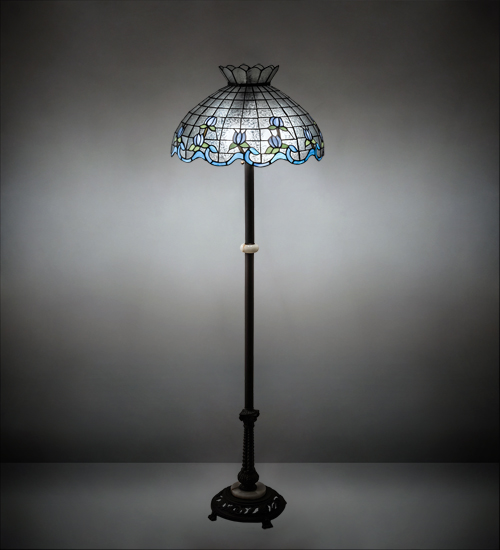 228513 62 in. High Roseborder Floor Lamp
