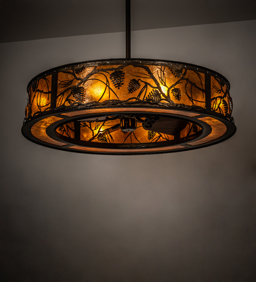 228668 45 in. Wide Whispering Pines Chandel-Air Light
