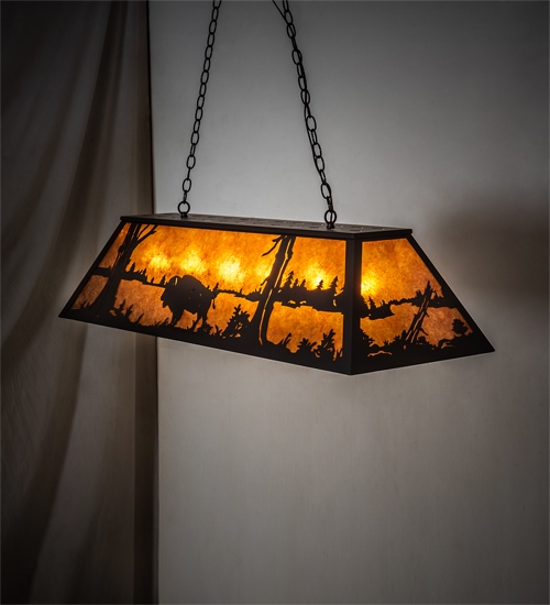 229016 48 in. Long Buffalo Oblong Ceiling Pendant Fixtures