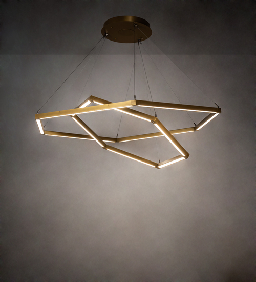 229038 70 in. Wide Vela Cascading Ceiling Pendant Fixtures