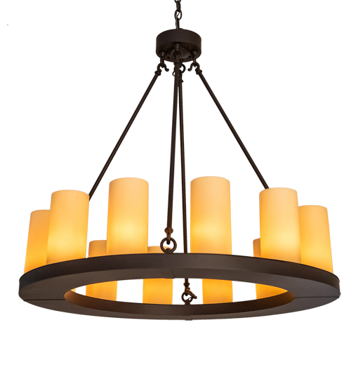 230212 36 in. Wide Loxley 12 Light Chandelier