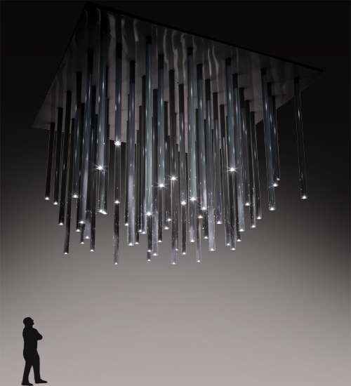 230304 180 in. Square Fasci-di-Luce Flushmount Ceiling Fixture