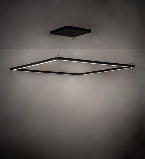 230423 60 in. Square Anillo Quadrato Ceiling Pendant Fixtures