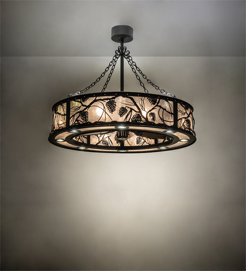 230595 44 in. Wide Whispering Pines Chandel-Air Light