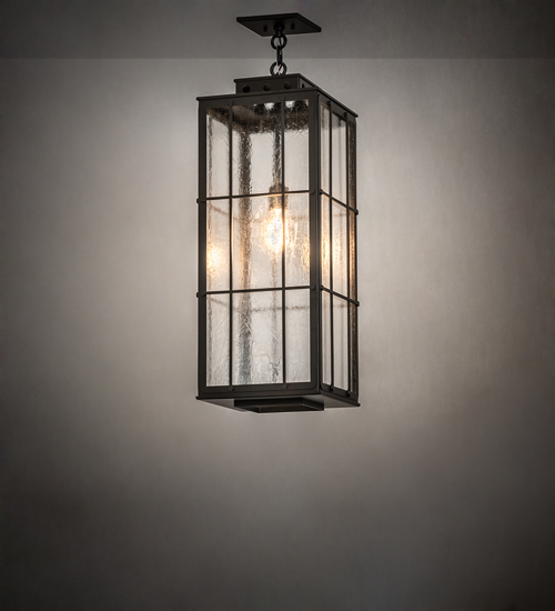 231017 12 in. Square Pontrefract Lantern Ceiling Pendant Fixtures