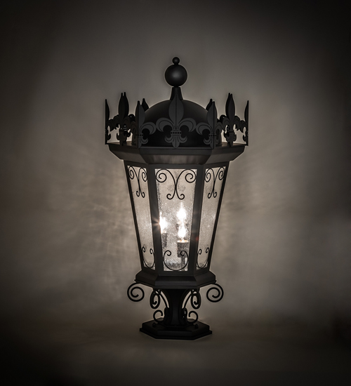231586 19 in. Wide Chaumont Pier Mount Light