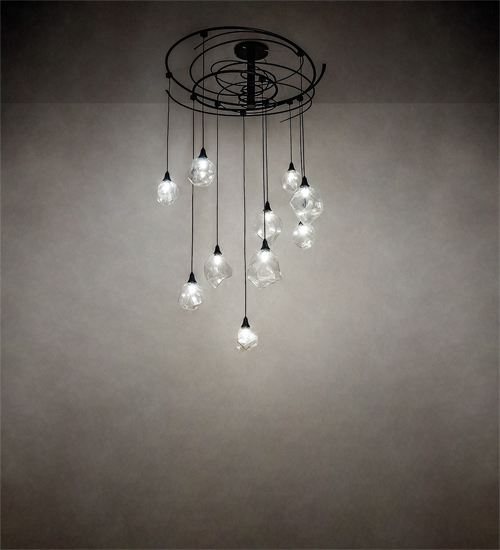 232067 48 in. Wide Cyclone Cascading Ceiling Pendant Fixtures