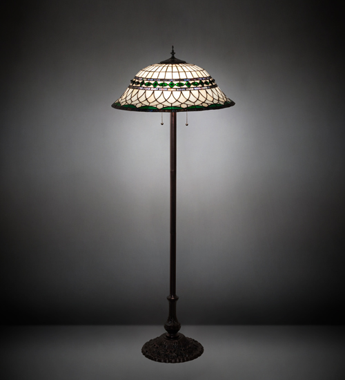 31975 62 in. High Tiffany Roman Floor Lamp