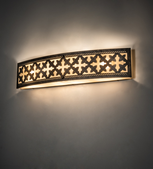 233939 28 in. Wide Cardiff Wall Sconce