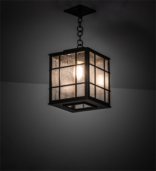 234526 10 in. Square Pontrefract Lantern Mini Ceiling Pendant Fixtures