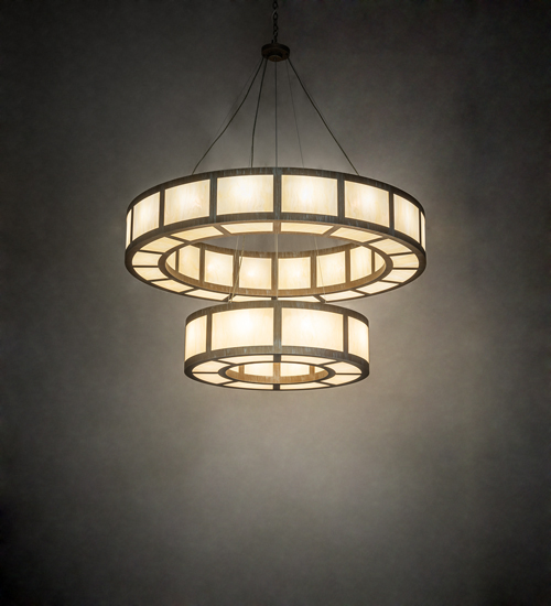 234825 60 in. Wide Alessandro 2 Tier Ceiling Pendant Fixtures