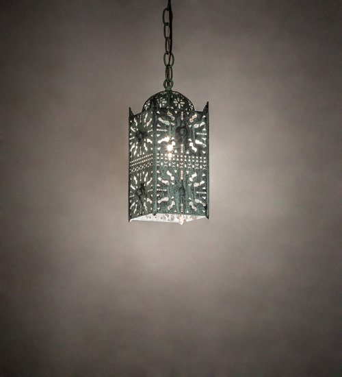 235838 5 in. Square Moroccan Mini Ceiling Pendant Fixtures