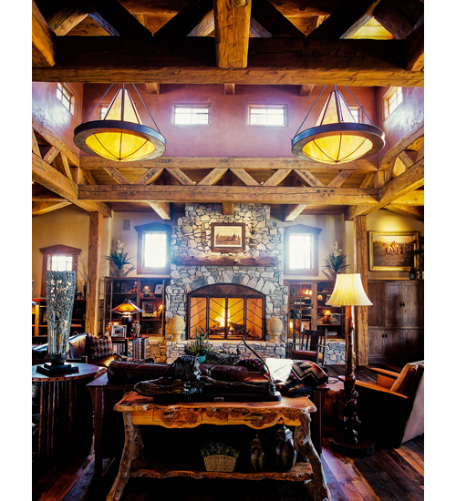 120176 48 in. Wide Obsidian Ceiling Pendant Fixtures
