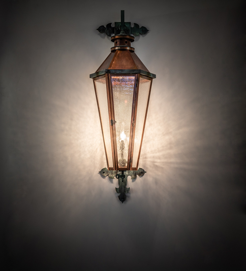 237295 14 in. Wide Millesime Lantern Wall Sconce