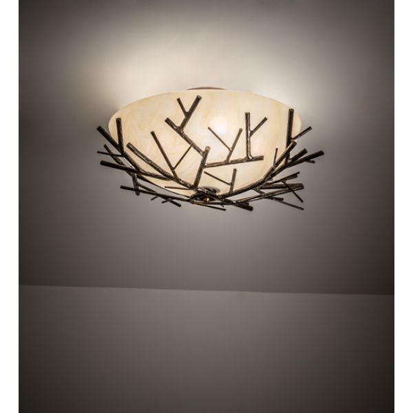 226771 22.5 in. Branches Semi-Flushmount