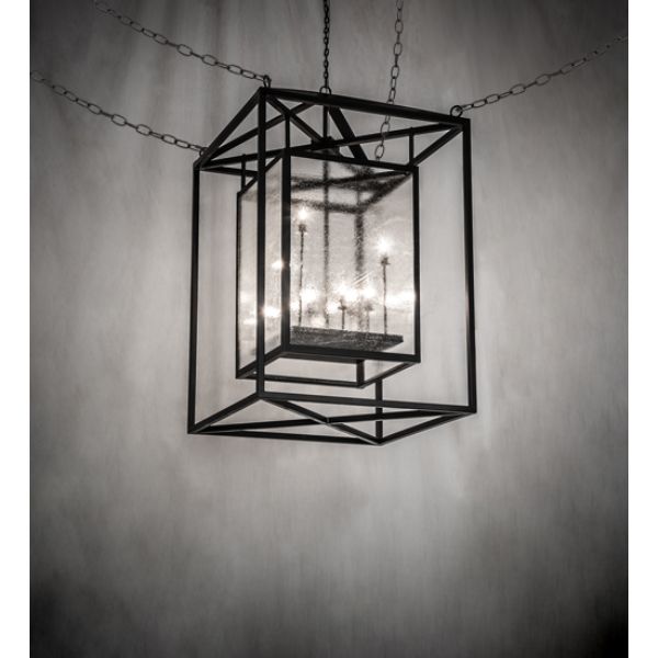 239864 34 in. Square Kitzi Box Pendant