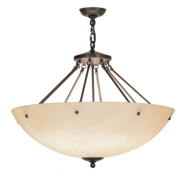 242524 30 in. Madison Inverted Pendant, Beige