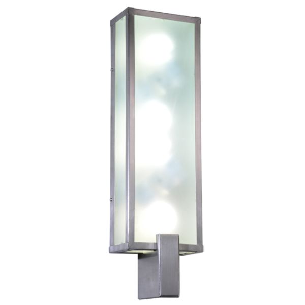 244157 6 in. Avenue U Wall Sconce, White