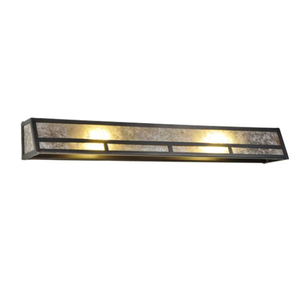 245099 36 in. T Mission Vanity Light, Silver Mica