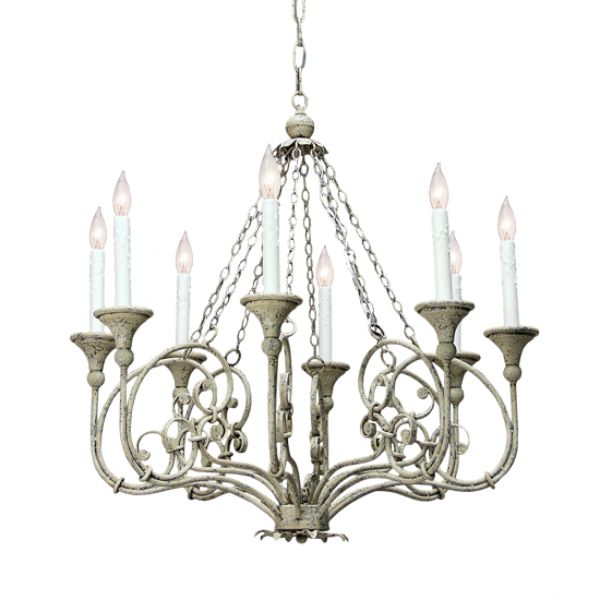 146382 42 in. Rachelle 10 Light Chandelier