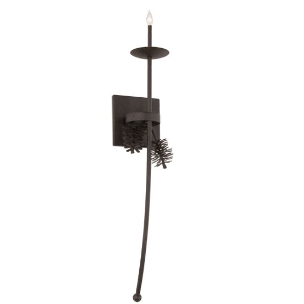 164157 6 in. Bechar Pine Cone Wall Sconce
