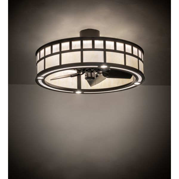 238409 37 in. Mission Hill Top Chandelier, Beige